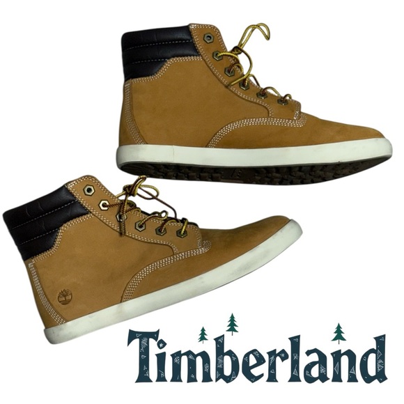 Timberland Dausette Sneaker Boot Wheat brown Nubuck Women’s Shoes Size 10 - Picture 1 of 7